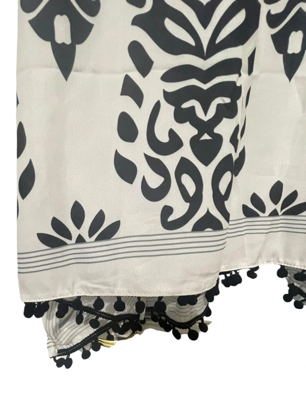 Black & White Kimono Cover Up| One Size | Resort Beach Swim Cover-Up